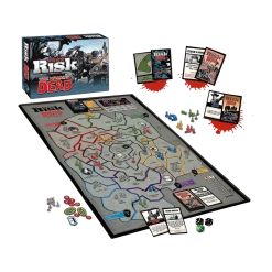 USAopoly Board Games The Walking Dead Risk: Survival Edition Strategic Conquest Board Game