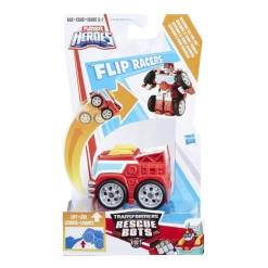 Hasbro Playskool Transformers Heatwave The Fire-Bot Flip Racers Hero Rescue Bots Robot Figure