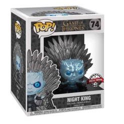 Funko Pop! Game Of Thrones Night King Metallic On Iron Throne HBO GOT Figure Action Figures 7 Funko Pop! Game Of Thrones Night King Metallic On Iron Throne HBO GOT Figure Action Figures