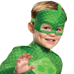 Disguise Costumes PJ Masks Gekko Deluxe Light-Up Toddler Kids Costume - Small (2T)
