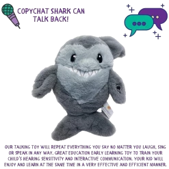 Copy Chats Copy Chat Plush - Shark Plush Toys