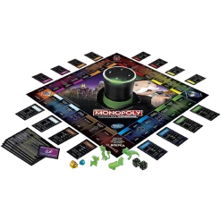 Hasbro Monopoly Voice Banking Electronic Family Friendly Fun Board Game