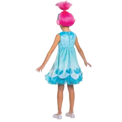 Disguise Costumes Troll Movie 2 Poppy Deluxe Girls Licensed Costume - Medium (7/8)