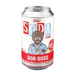 Funko Action Figures Soda Bob Ross Joy Of Painting Limited Edition Figure Painter