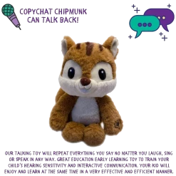 Copy Chats Plush Toys Copy Chat Plush - Chipmunk 14 Copy Chats Plush Toys Copy Chat Plush - Chipmunk
