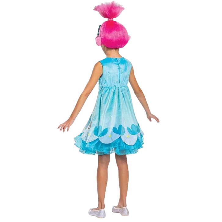 Disguise Troll Movie 2 Poppy Deluxe Girls Licensed Costume - Small (4/6) Costumes 4 Disguise Troll Movie 2 Poppy Deluxe Girls Licensed Costume - Small (4/6) Costumes