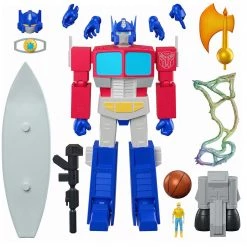 Transformers Ultimates Optimus Prime Original G1 Cartoon Wave 1 Figure Super7