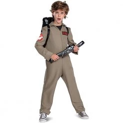 Ghostbusters Afterlife Classic Kids Size L 10/12 Inflatable Proton Pack Costume Disguise