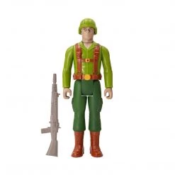 Action Figures G.I. Joe Trooper Greenshirt Tan Infantry Army Grunt Animated Figure Super7