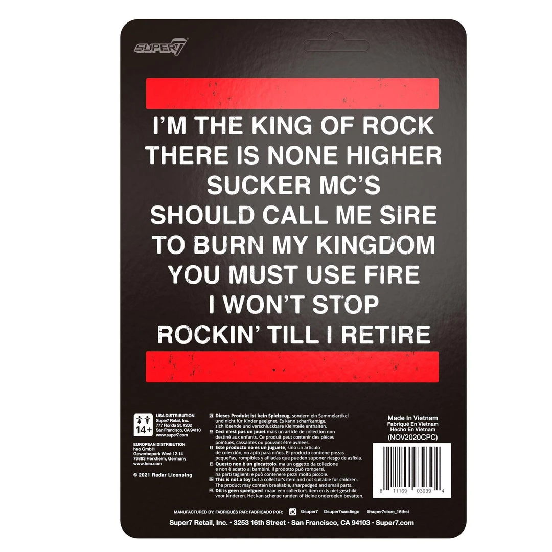 Run DMC Joseph Run Simmons Hip Hop Icon Legend ReAction Figure Super7 6 Run DMC Joseph Run Simmons Hip Hop Icon Legend ReAction Figure Super7