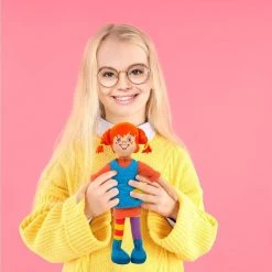 Plush Toys Pippy Longstocking Plush Doll 12