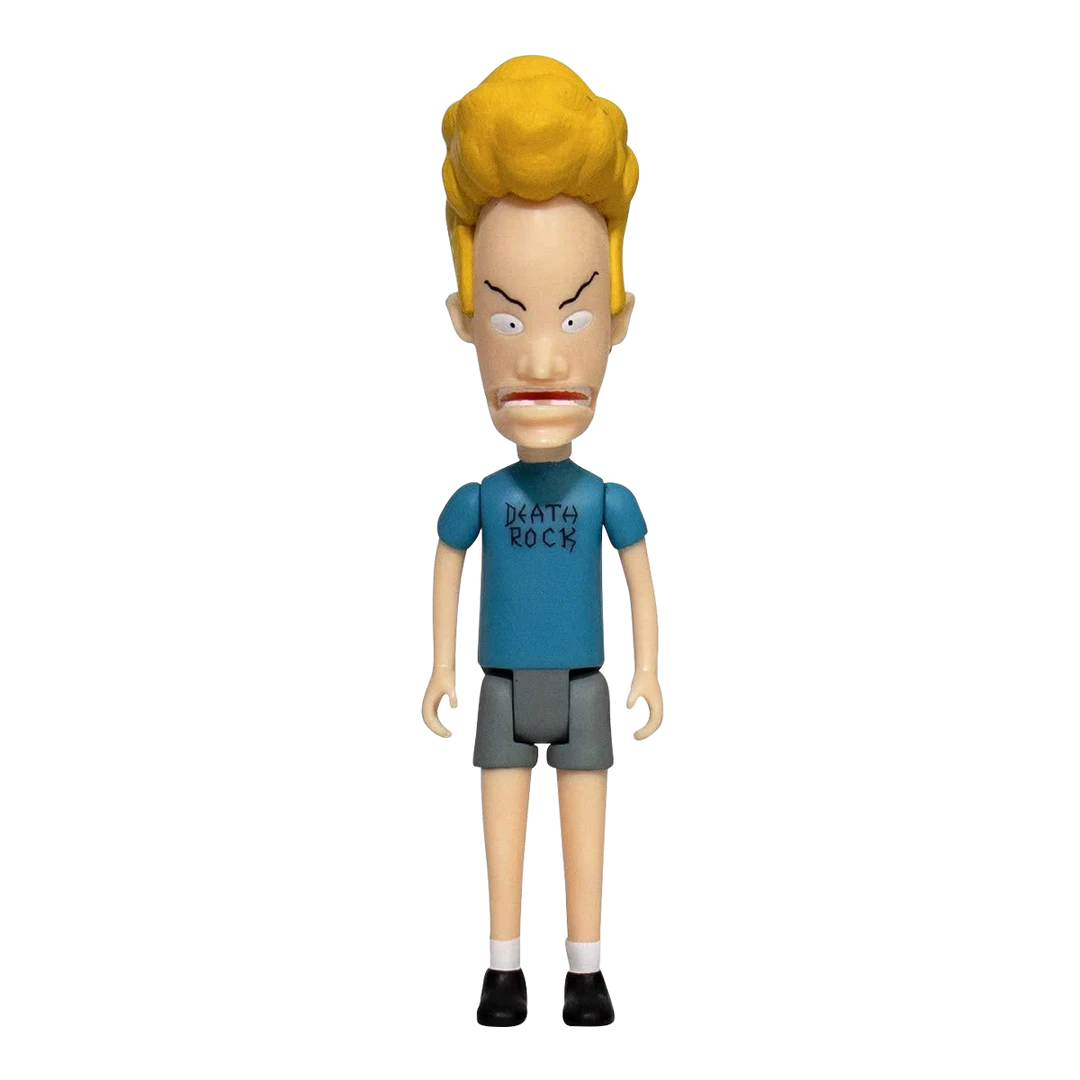 Beavis & Butthead Beavis Reaction Figure MTV Retro 5" Super7 Action Figures 4 Beavis & Butthead Beavis Reaction Figure MTV Retro 5" Super7 Action Figures
