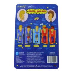 Action Figures Beavis & Butt-Head ReAction Cornholio Figure Plastic Retro Design Super7