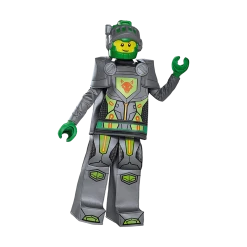 Disguise Lego Nexo Knights Aaron Prestige Deluxe Boys Costume - Small (4/6) Costumes