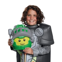 Disguise Lego Nexo Knights Aaron Prestige Deluxe Boys Costume - Small (4/6) Costumes