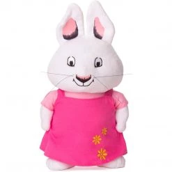 Max And Ruby Rabbit Bundle White Bunny Plush Doll Set Kids TV Show Toy Mighty Mojo Plush Toys