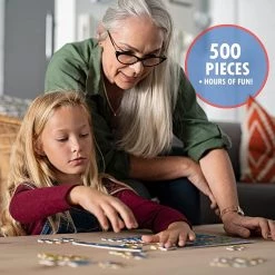 Where’s Bernie Sanders Meme 500pcs Jigsaw Puzzle Inaugraution Mittens Mighty Mojo