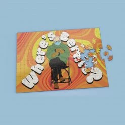 Where’s Bernie Sanders Meme 500pcs Jigsaw Puzzle Inaugraution Mittens Mighty Mojo