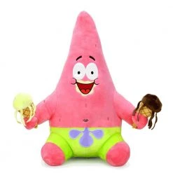 SpongeBob SquarePants Patrick With Ice Cream Hug Me 16" Plush Starfish Star NECA