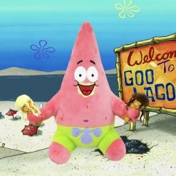 SpongeBob SquarePants Patrick With Ice Cream Hug Me 16" Plush Starfish Star NECA