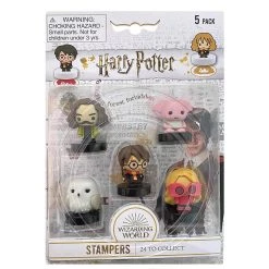 Harry Potter Stampers 5pk Movie Character Figures Cake Toppers Party Favors PMI International