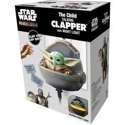 NECA Star Wars Mandalorian The Child Night Light Baby Yoda Talking Clapper Wireless