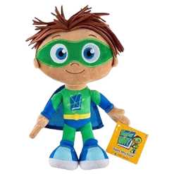 Mighty Mojo Super Why! Plush Whyatt Beanstall Doll Wyatt Green Willy Super Readers Licensed 11 Mighty Mojo Super Why! Plush Whyatt Beanstall Doll Wyatt Green Willy Super Readers Licensed