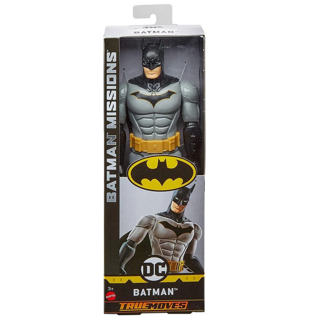 Mattel Action Figures Batman 12" Action Figure DC Comics Missions Detailed Articulated 3 Mattel Action Figures Batman 12" Action Figure DC Comics Missions Detailed Articulated