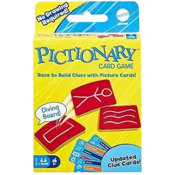 Mattel 8ct Card Games Mega Pack Uno Pictionary Phase 10 Mad Gab Dos Bold Blink Pic Flip