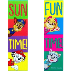 LogoPegs Paw Patrol Beach Towel Clips Sun Fun Time Nickelodeon Pool Secure Bag Chair