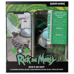 WOW Stuff Rick & Morty Virtual Rick's AR Ship Remote Control Spaceship Interactive Toy 9 WOW Stuff Rick & Morty Virtual Rick's AR Ship Remote Control Spaceship Interactive Toy