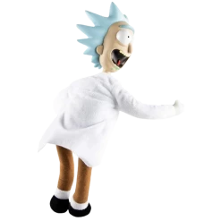 WOW! STUFF Rick & Morty Totally Wired Rick Sanchez Talkie Retro Talking Doll Plush