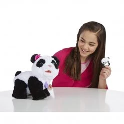 FurReal Friends Pom Pom Baby Panda Pet Walk Talk Feed Interactive Plush Toy Hasbro 9 FurReal Friends Pom Pom Baby Panda Pet Walk Talk Feed Interactive Plush Toy Hasbro