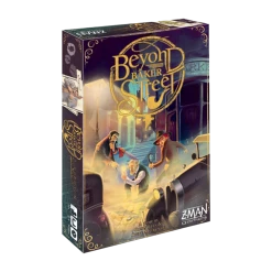 Z-Man Games Board Games Z-an Games Beyond Baker Street Board Game Sherlock Holmes Watson Detective Themed Mystery