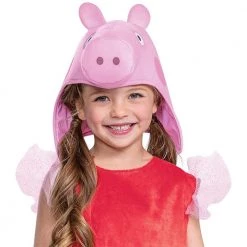 Peppa Pig Classic Girls Size L 4/6X Official Nick Jr Character Costume Disguise