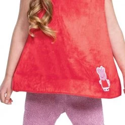 Peppa Pig Classic Girls Size L 4/6X Official Nick Jr Character Costume Disguise