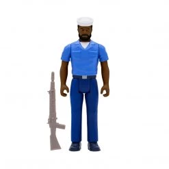 G.I. Joe Sailor Blueshirt Beard African American Navy Serviceman Figure Super7