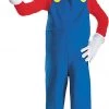 Nintendo Super Mario Brothers Mario Deluxe Size S 2T Toddler Boys Costume Licensed Disguise