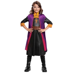 Disguise Disney Frozen 2 Anna Classic Girls Licensed Costume - Small (4/6)