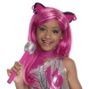 Rubie's Monster High Frights Camera Action Catty Noir Girls Wig Costume Accessory Costumes