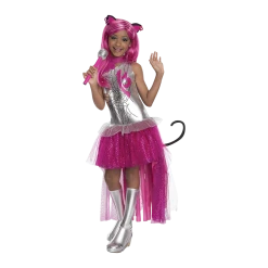Rubie's Monster High Frights Camera Action Catty Noir Girls Wig Costume Accessory Costumes
