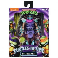 TMNT Turtles In Time Series 2 Shredder Teenage Mutant Ninja Figure NECA Action Figures