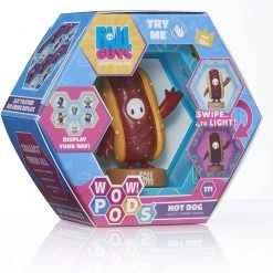 WOW Pods Fall Guys Hotdog Swipe Light-Up Figure Connect For Display