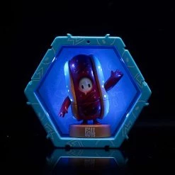 WOW Pods Fall Guys Hotdog Swipe Light-Up Figure Connect For Display