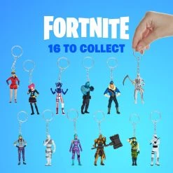 Fortnite Battle Royale Keychains 12pk Collectible Deluxe Box Character Figures PMI International 15 Fortnite Battle Royale Keychains 12pk Collectible Deluxe Box Character Figures PMI International