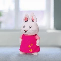 Max And Ruby Rabbit White Bunny Plush Doll Kids TV Show Figure Toy Mighty Mojo Action Figures