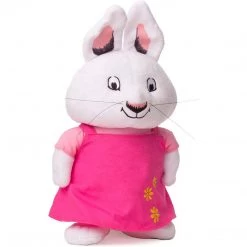 Max And Ruby Rabbit White Bunny Plush Doll Kids TV Show Figure Toy Mighty Mojo Action Figures