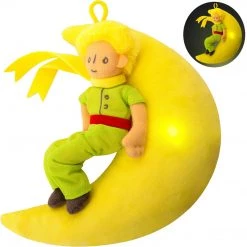 The Little Prince Le Petit With Moon Night Light Up Bedtime Doll Plush Mighty Mojo Plush Toys