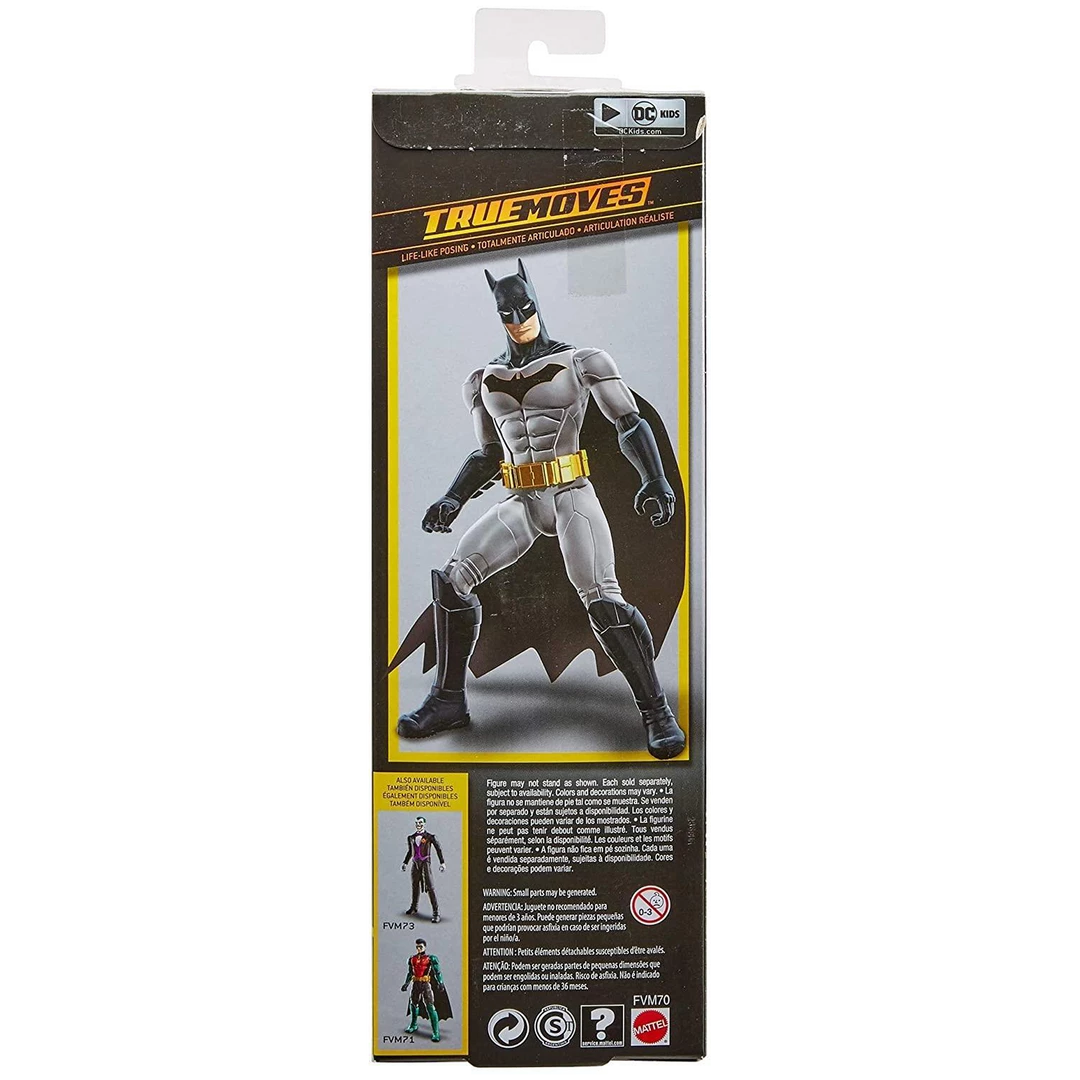 Mattel Action Figures Batman 12" Action Figure DC Comics Missions Detailed Articulated 7 Mattel Action Figures Batman 12" Action Figure DC Comics Missions Detailed Articulated