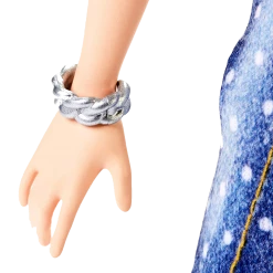 Mattel Barbie Fashionistas Girl Doll Petite Green Mohawk Denim Overalls Figure 13 Mattel Barbie Fashionistas Girl Doll Petite Green Mohawk Denim Overalls Figure